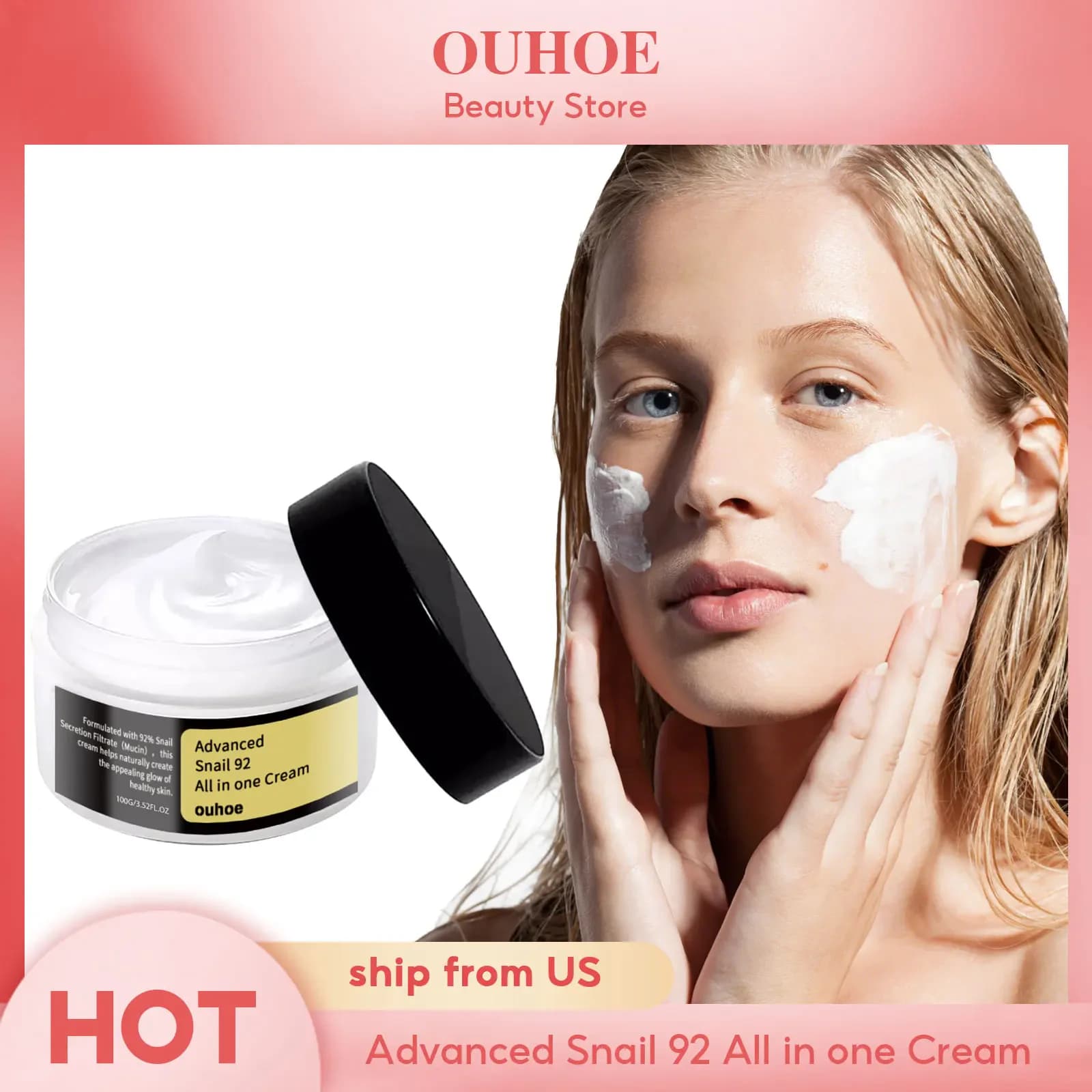 ChromeSoul Advanced Snail Face Cream Whitening Repair - Image 1
